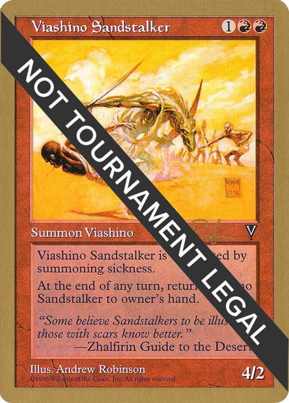 Viashino Sandstalker - 1998 Ben Rubin (VIS), World Championship Decks #164576