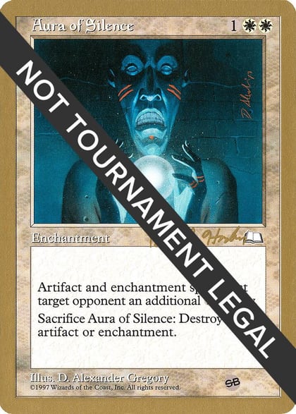 Aura of Silence - 1998 Brian Hacker (WTH) (SB), World Championship Decks #164579
