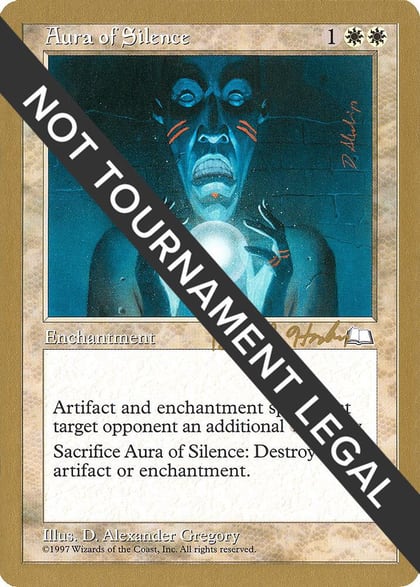 Aura of Silence - 1998 Brian Hacker (WTH), World Championship Decks #164580