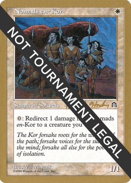 Nomads en-Kor - 1998 Brian Hacker (STH), World Championship Decks #164590