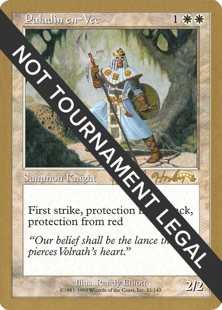 Paladin en-Vec - 1998 Brian Hacker (EXO), World Championship Decks #164591