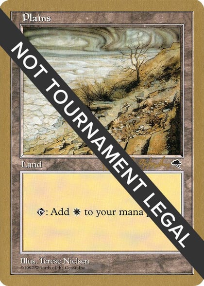 Plains (Dead Tree) - 1998 Brian Hacker (TMP), World Championship Decks #164595