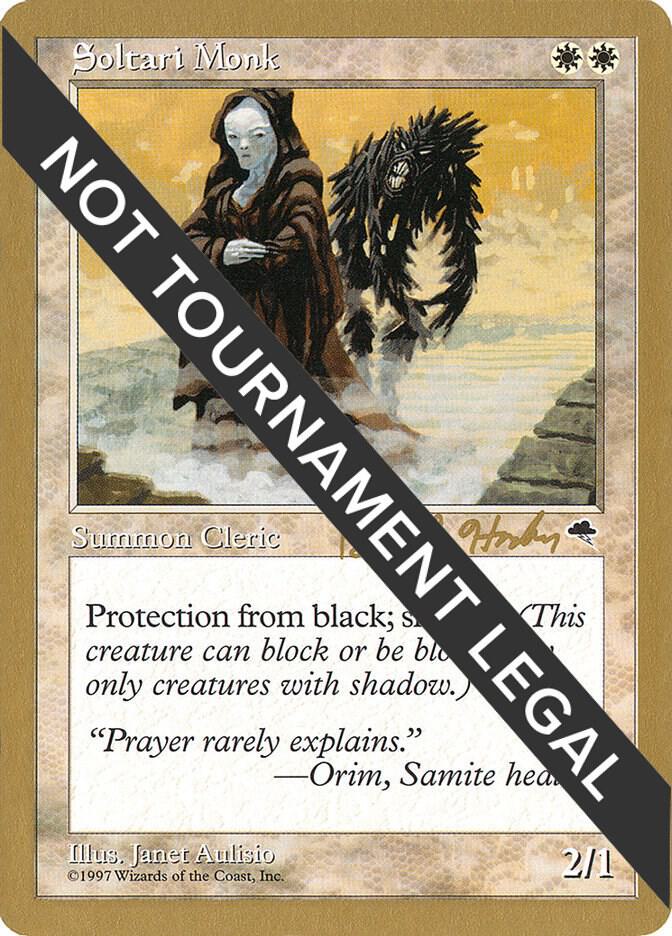 Soltari Monk - 1998 Brian Hacker (TMP), World Championship Decks #164597