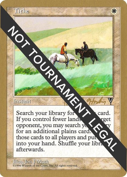 Tithe - 1998 Brian Hacker (VIS), World Championship Decks #164602
