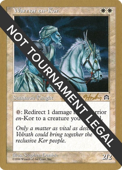 Warrior en-Kor - 1998 Brian Hacker (STH), World Championship Decks #164603