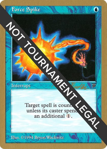 Force Spike - 1998 Randy Buehler (LEG), World Championship Decks #164617
