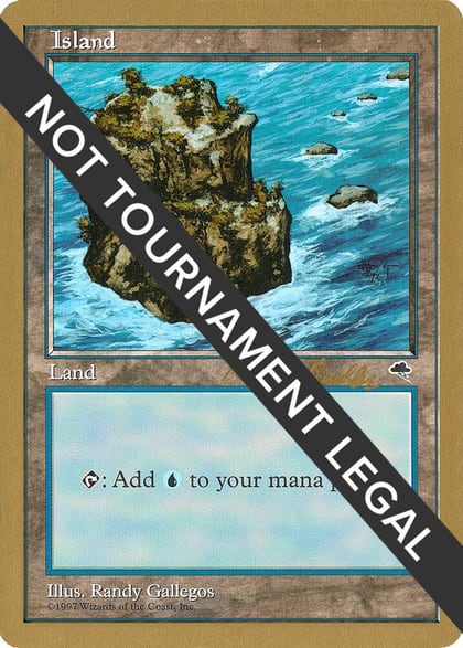 Island (Rocky Path) - 1998 Randy Buehler (TMP), World Championship Decks #164620