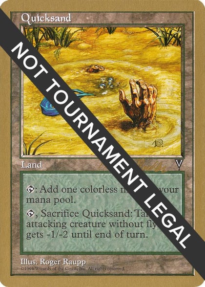 Quicksand - 1998 Randy Buehler (VIS), World Championship Decks #164631