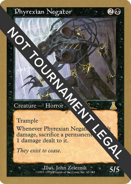 Phyrexian Negator - 1999 Jakub Slemr (UDS), World Championship Decks #164935