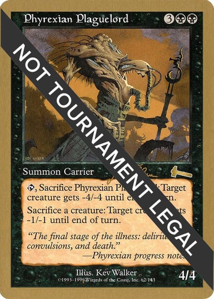 Phyrexian Plaguelord - 1999 Jakub Slemr (ULG), World Championship Decks #164936