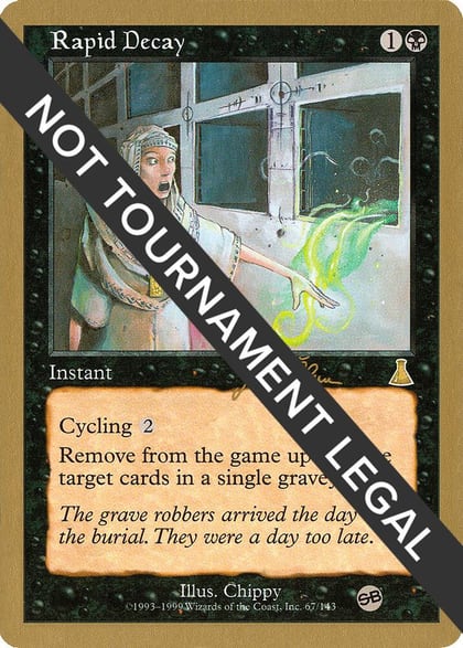 Rapid Decay - 1999 Jakub Slemr (UDS) (SB), World Championship Decks #164938