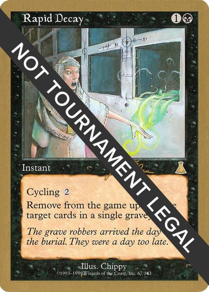 Rapid Decay - 1999 Jakub Slemr (UDS), World Championship Decks #164939