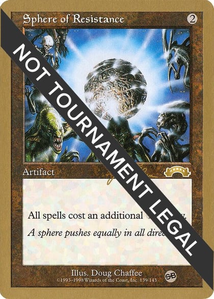 Sphere of Resistance - 1999 Jakub Slemr (EXO) (SB), World Championship Decks #164942