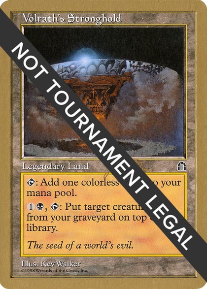 Volrath's Stronghold - 1999 Jakub Slemr (STH), World Championship Decks #164950