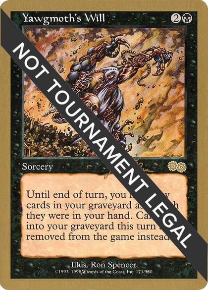 Yawgmoth's Will - 1999 Jakub Slemr (USG), World Championship Decks #164951
