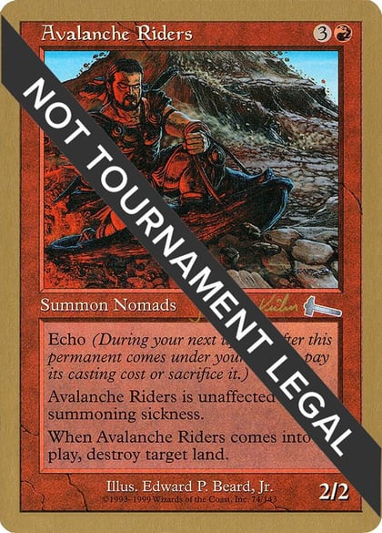 Avalanche Riders - 1999 Mark Le Pine (ULG), World Championship Decks #164955