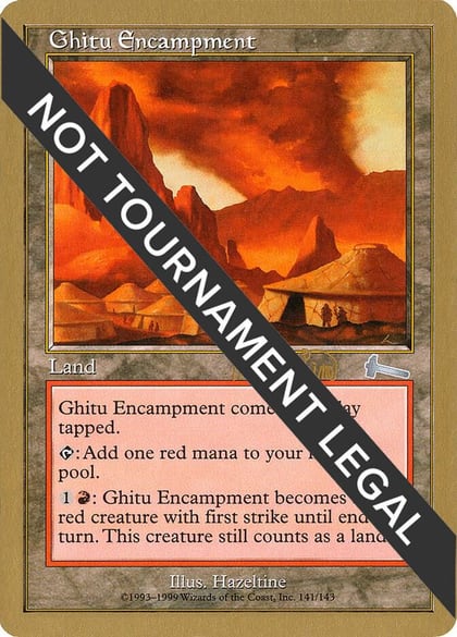 Ghitu Encampment - 1999 Mark Le Pine (ULG), World Championship Decks #164960
