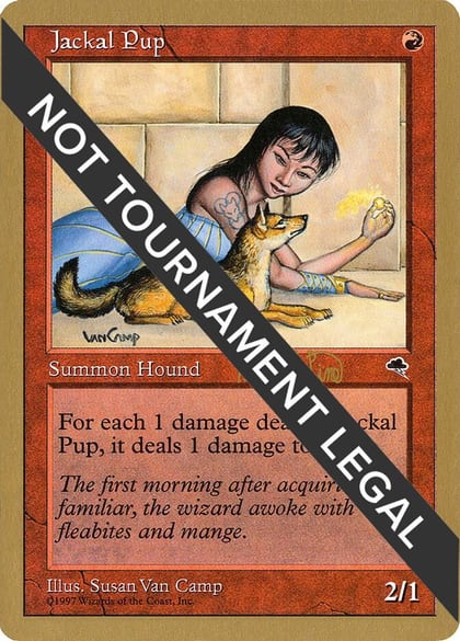 Jackal Pup - 1999 Mark Le Pine (TMP), World Championship Decks #164962