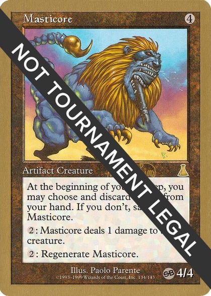 Masticore - 1999 Mark Le Pine (UDS) (SB), World Championship Decks #164965