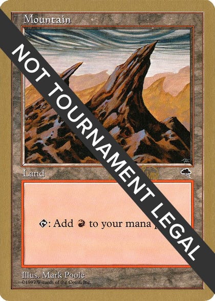 Mountain (Right) - 1999 Mark Le Pine (TMP), World Championship Decks #164967