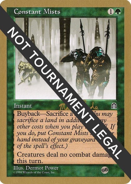 Constant Mists - 1999 Matt Linde (STH) (SB), World Championship Decks #164978