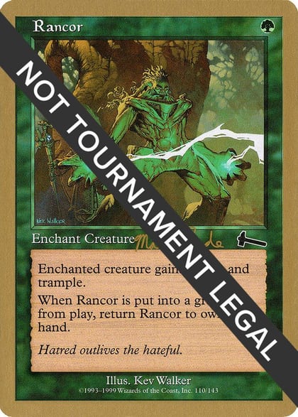 Rancor - 1999 Matt Linde (ULG), World Championship Decks #164991