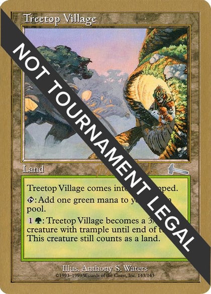 Treetop Village - 1999 Matt Linde (ULG), World Championship Decks #164994