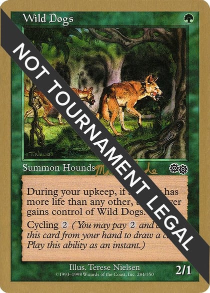 Wild Dogs - 1999 Matt Linde (USG), World Championship Decks #164998