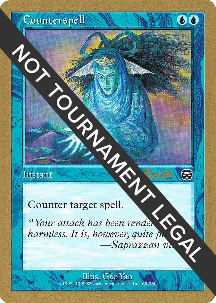 Counterspell - 2001 Alex Borteh (MMQ), World Championship Decks #165002