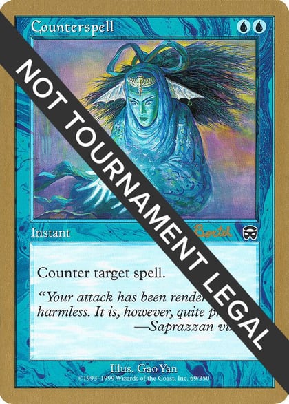 Counterspell - 2001 Alex Borteh (MMQ), World Championship Decks #165002