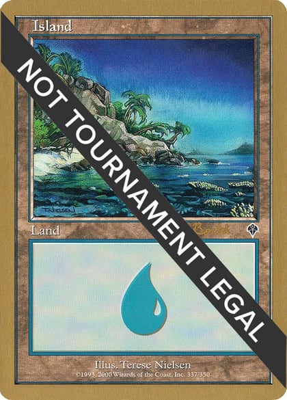 Island (337) - 2001 Alex Borteh (INV), World Championship Decks #165010