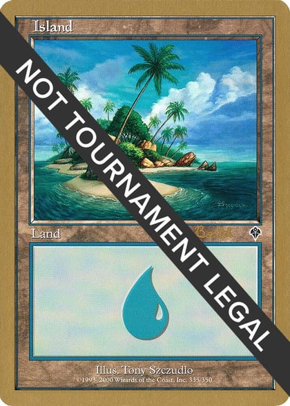 Island (335) - 2001 Alex Borteh (INV), World Championship Decks #165012