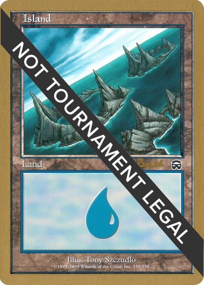 Island (338) - 2001 Alex Borteh (MMQ), World Championship Decks #165017