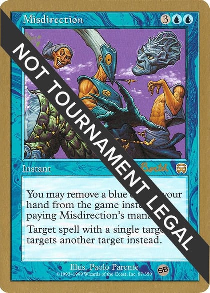 Misdirection - 2001 Alex Borteh (MMQ) (SB), World Championship Decks #165022