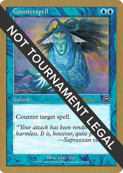 Counterspell - 2001 Antoine Ruel (MMQ), World Championship Decks #165035