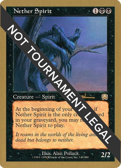 Nether Spirit - 2001 Antoine Ruel (MMQ), World Championship Decks #165053