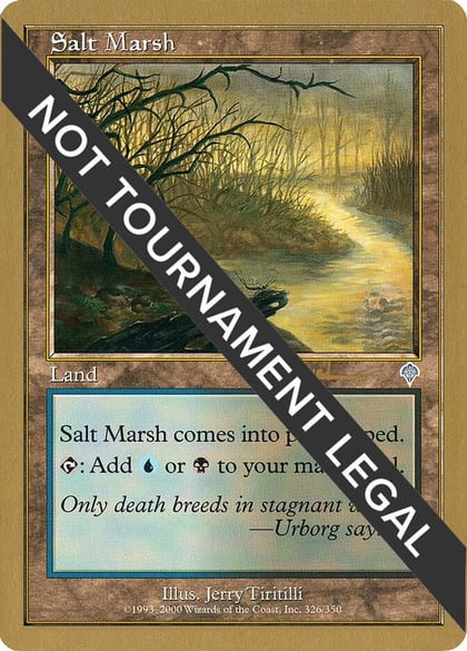 Salt Marsh - 2001 Antoine Ruel (INV), World Championship Decks #165056