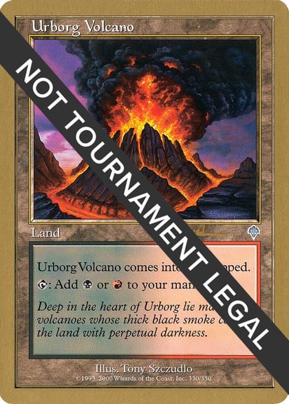 Urborg Volcano - 2001 Antoine Ruel (INV), World Championship Decks #165066