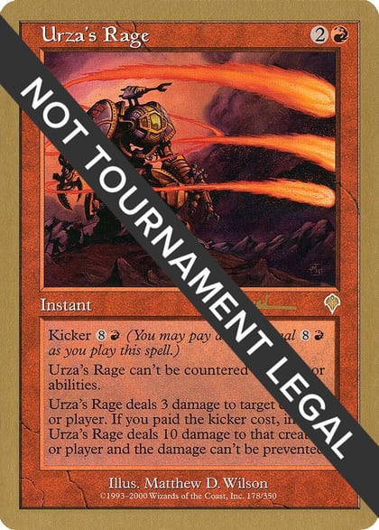 Urza's Rage - 2001 Antoine Ruel (INV), World Championship Decks #165067