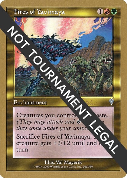 Fires of Yavimaya - 2001 Jan Tomcani (INV), World Championship Decks #165073