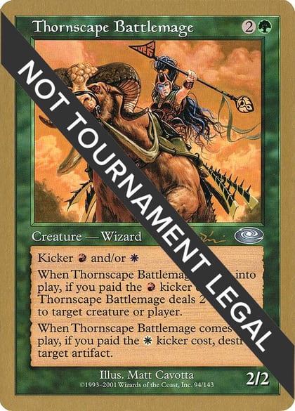 Thornscape Battlemage - 2001 Jan Tomcani (PLS), World Championship Decks #165098