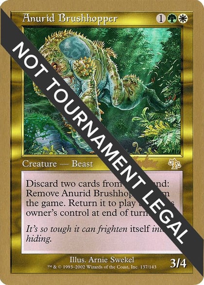 Anurid Brushhopper - 2002 Brian Kibler (JUD), World Championship Decks #173436