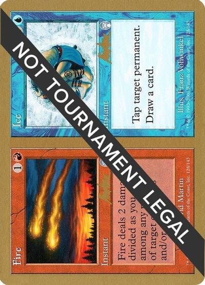 Fire // Ice - 2002 Brian Kibler (APC), World Championship Decks #173444