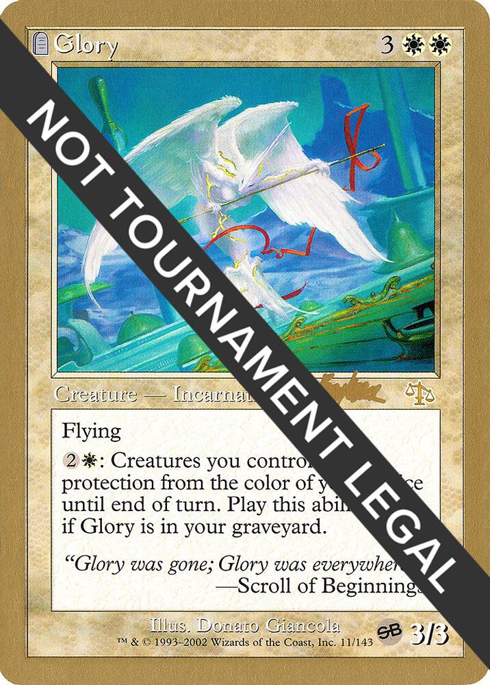Glory - 2002 Brian Kibler (JUD) (SB), World Championship Decks #173458