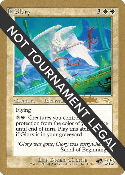 Glory - 2002 Brian Kibler (JUD) (SB), World Championship Decks #173458