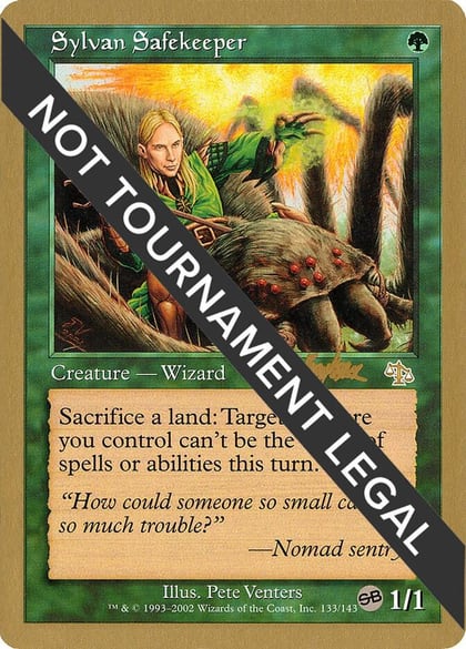 Sylvan Safekeeper - 2002 Brian Kibler (JUD) (SB), World Championship Decks #173477