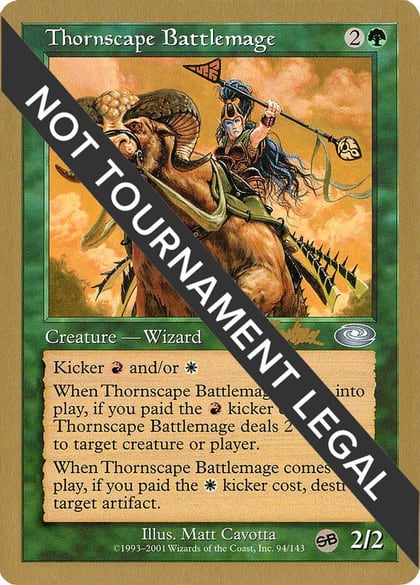 Thornscape Battlemage - 2002 Brian Kibler (PLS) (SB), World Championship Decks #173478
