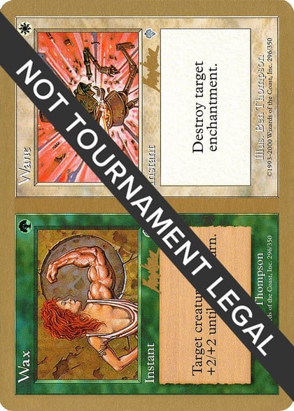 Wax // Wane - 2002 Brian Kibler (INV), World Championship Decks #173481