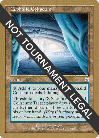Cephalid Coliseum - 2002 Carlos Romao (ODY), World Championship Decks #173488