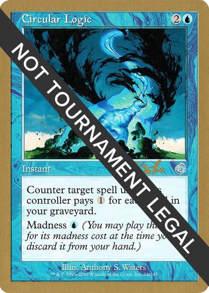 Circular Logic - 2002 Carlos Romao (TOR), World Championship Decks #173496